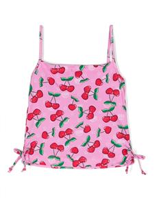 chiaraferragnikids Chiara Ferragni Kids Top met kersenprint - Roze