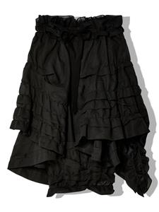 Comme des Garçons TAO draped asymmetric skirt - Zwart