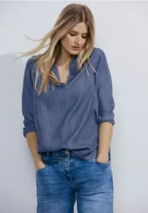 Cecil Blouse in jeans-look