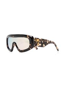 palmangelseyewear Palm Angels Eyewear Carmel zonnebril met oversized montuur - Bruin