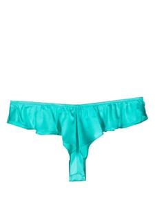 fleurdumal Fleur Du Mal Luxe Flutter slip - Groen
