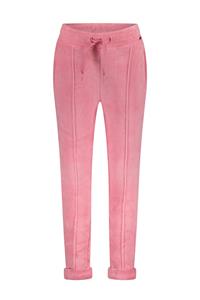 MAYCE Meisjes velvet broek - Roze