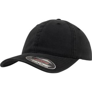 Flexfit kledingstuk gewassen katoenen papa-baseballpet (pak van 2) S/M kaki