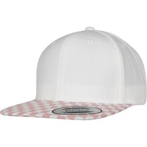 Flexfit by Yupoong Checkerboard-snapback-pet One Size zwart/wit