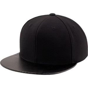 Flexfit by Yupoong Unisex Carbon Snapback-pet One Size zwart