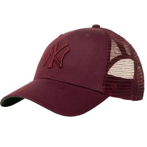 47 Brand MLB New York Yankees Branson Cap, Unisex bordeauxrode Cap One size bordeaux