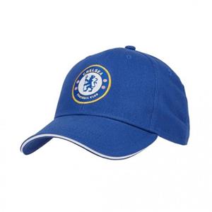 Chelsea FC Unisex Core-baseballpet voor volwassenen One Size koningsblauwe kleur