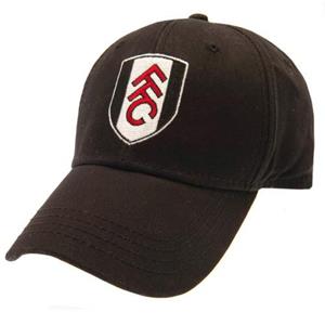 Fulham FC unisex-embleempet voor volwassenen One Size wit/zwart
