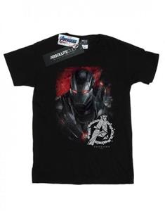 Marvel Boys Avengers Endgame War Machine geborsteld T-shirt 12-13 wit