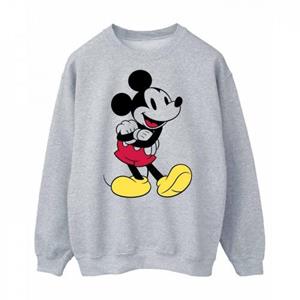 Disney Klassiek Mickey Mouse-sweatshirt voor heren L grijs