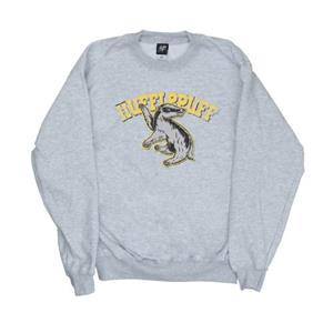 Harry Potter Mens Hufflepuff Sweatshirt L grijs