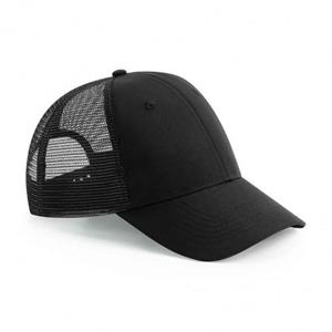 Beechfield unisex volwassen 6-paneel gerecycleerde truckerpet One Size wit