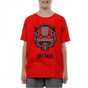 Ant-Man jongens helm katoenen T-shirt 12-13 rood