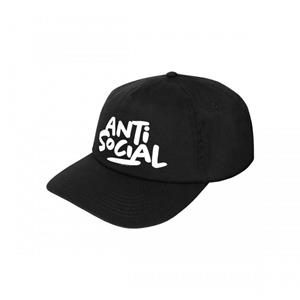 Grindstore anti-sociale baseballpet One Size zwart