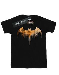 DC Comics jongens Batman Arkham Knight Halloween maan logo vulling T-shirt 12-13 zwart