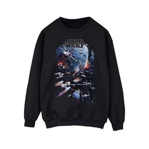 Star Wars Heren Universe Battle Sweatshirt L zwart