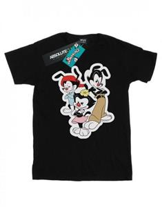 Animaniacs jongens Dot Wakko en Yakko T-shirt 12-13 wit