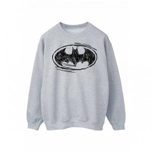 Batman heren sweatshirt met schetslogo