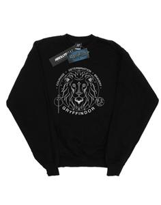 Harry Potter jongens Gryffindor Seal Sweatshirt 12-13 zwart