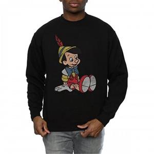 Pertemba FR - Apparel Pinokkio Heren klassiek katoenen sweatshirt L zwart
