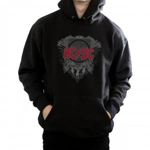 AC/DC Heren zwarte ijskatoenen hoodie L zwart