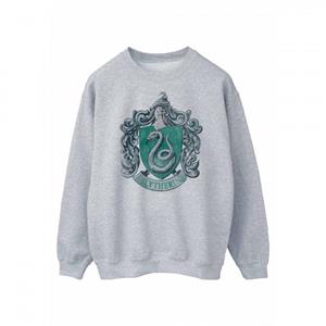 Harry Potter Heren Zwadderich Sweatshirt L grijs