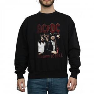 AC/DC Heren Highway To Hell katoenen sweatshirt L zwart