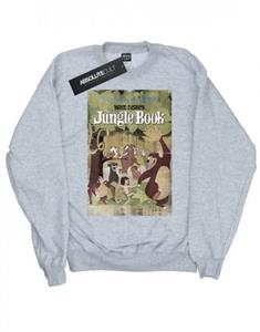 Disney Boys het Jungle Book Retro Poster Sweatshirt 12-13 zwart