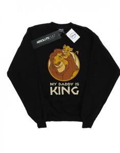 Disney Boys The Lion King Mijn papa is koning Sweatshirt 12-13 wit
