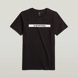 G-Star RAW Jongens T-Shirt Regular - Zwart - jongens