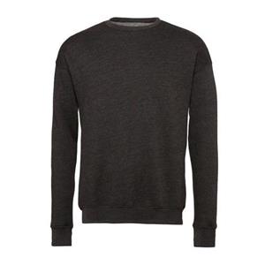 Bella + Canvas volwassenen unisex sweatshirt met lage schouder L kelly groene kleur