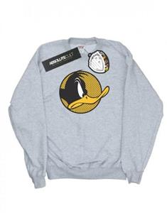 Looney Tunes jongens Daffy Duck gestippeld profiel sweatshirt 9-11 Years wit