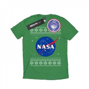 NASA Klassiek Fair Isle T-shirt voor jongens van 