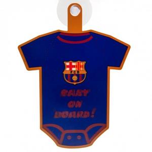 FC Barcelona Baby aan boord teken One Size rood/blauw