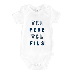 Ma Petite Tribu Body - ZO VADER ZO ZOON 2 MPT 3/6 mois wit