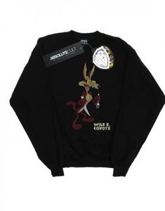 Looney Tunes jongens Wile E Coyote verdrietig sweatshirt 12-13 wit