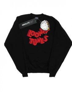Looney Tunes jongenssweatshirt met 3D-logo 9-11 Years wit
