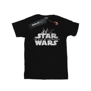 Star Wars: The Rise of Skywalker Star Wars: De opkomst van Skywalker Boys Star Wars De opkomst van Skywalker Rey en Kylo Battle T-shirt 12-13 zwart