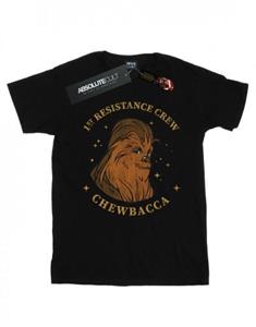 Star Wars: The Rise of Skywalker Boys Star Wars The Rise Of Skywalker Chewbacca First Resistance Crew T-shirt