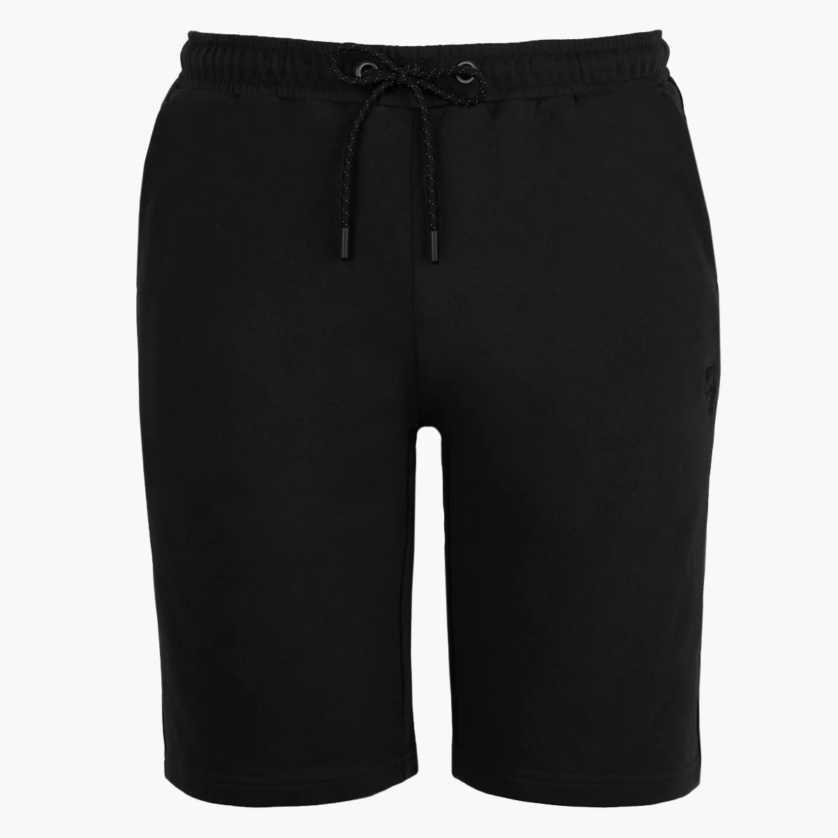 Quick-Q1905 Heren Sweatshort Nes | Zwart