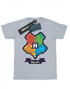 Harry Potter jongens Zweinstein Junior Crest T-shirt 9-11 Years wit