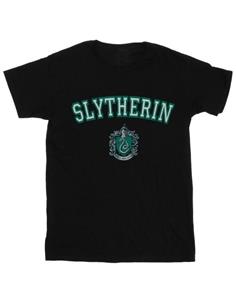 Harry Potter jongens Zwadderich Crest T-shirt 12-13 zwart