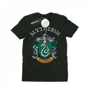 Harry Potter jongens Zwadderich Crest T-shirt 12-13 bosgroene kleur