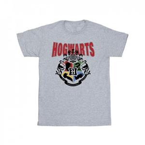 Harry Potter jongens Zweinstein embleem T-shirt 9-11 Years wit