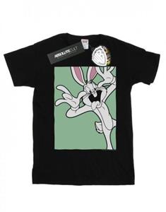 Looney Tunes jongens Bugs Bunny grappig gezicht T-shirt 12-13 wit