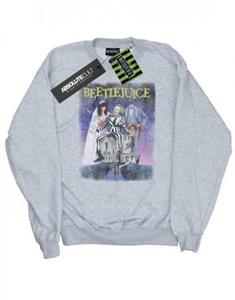 Beetlejuice Heren noodlijdende poster-sweatshirt L zwart