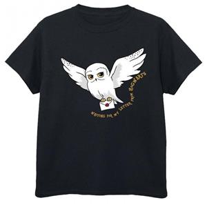 Harry Potter meisjes uil letter katoenen T-shirt