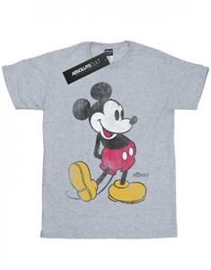 Disney Mickey Mouse klassiek kick-T-shirt voor jongens 12-13 wit