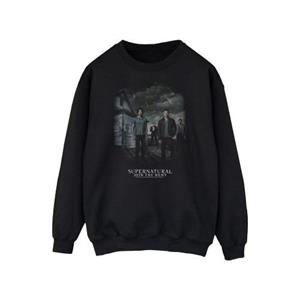 Supernatural Bovennatuurlijk heren meteorenregen sweatshirt L zwart