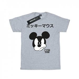 Disney jongens Mickey Mouse Japans T-shirt 9-11 Years grijs